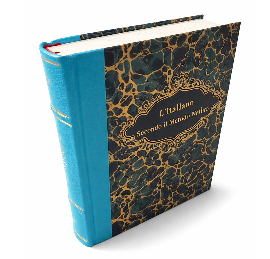 L'italiano Secondo Il Metodo Natura [Special Edition Hardcover]